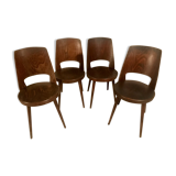 Suite de 4 chaises Baumann Mondor