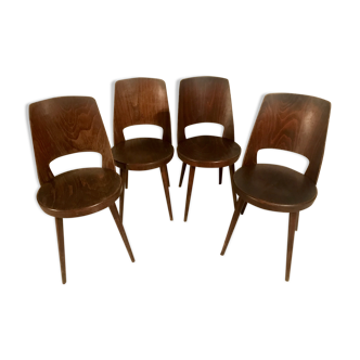 Suite de 4 chaises Baumann Mondor