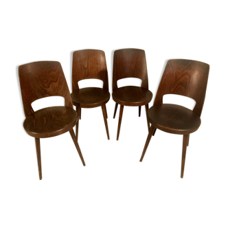 Set of 4 chairs Baumann Mondor