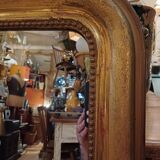 Gilded mirror Louis Philippe 19th. 1.10m /67cm