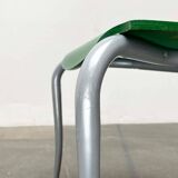 Postmodern green Italian accent chair, 1980s