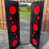Vintage retro screen with mirror