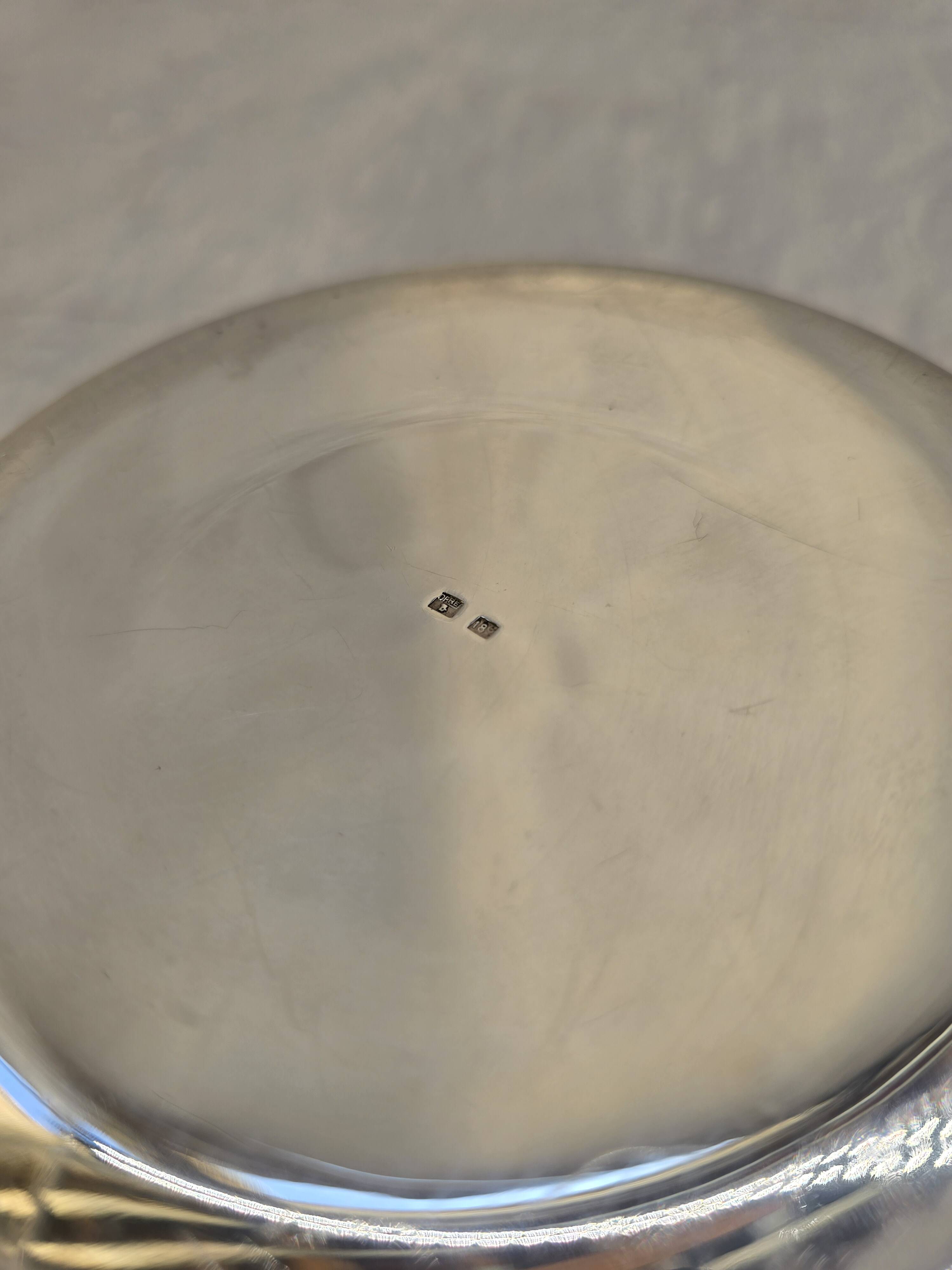 3-piece silver-plated aperitif set