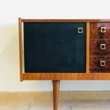 Vintage walnut sideboard 1960