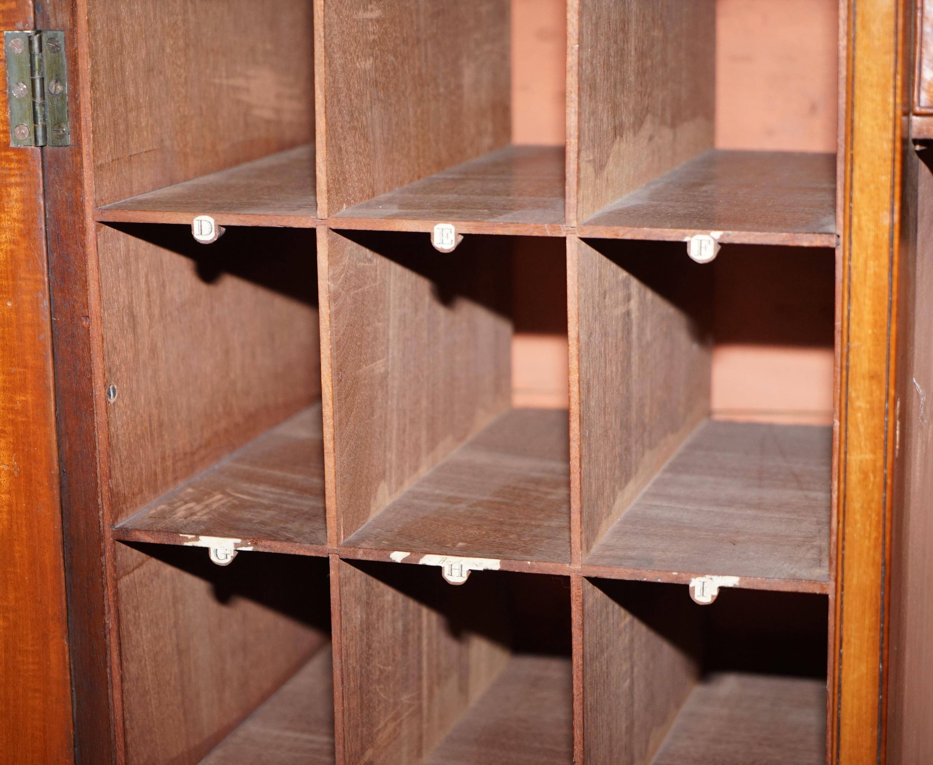 Double-sided post office bureau Gillows 1794 George III