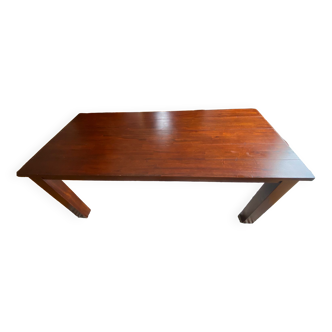 Exotic wood dining table