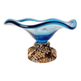 centerpiece with silkscreen and metal base