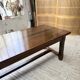 Table de ferme campagne noyer massif XL 250cm