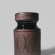 Eke Bjerén Textured Ceramic Large Vase, 1960s, Sweden
