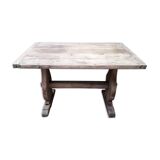 Mountain brutalist table
