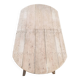 Old table on trestles