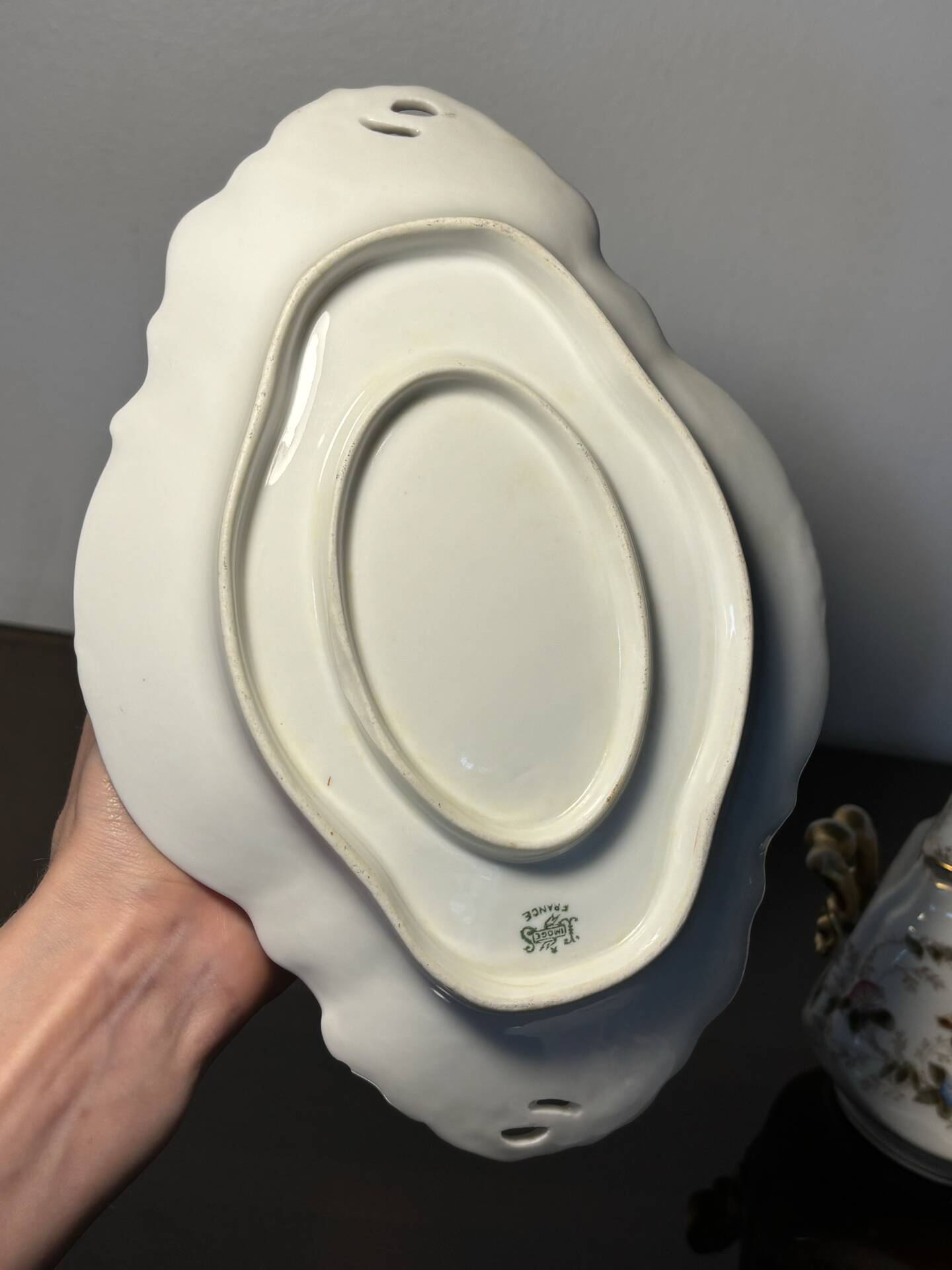 Sauce and sugar dishes Limoges