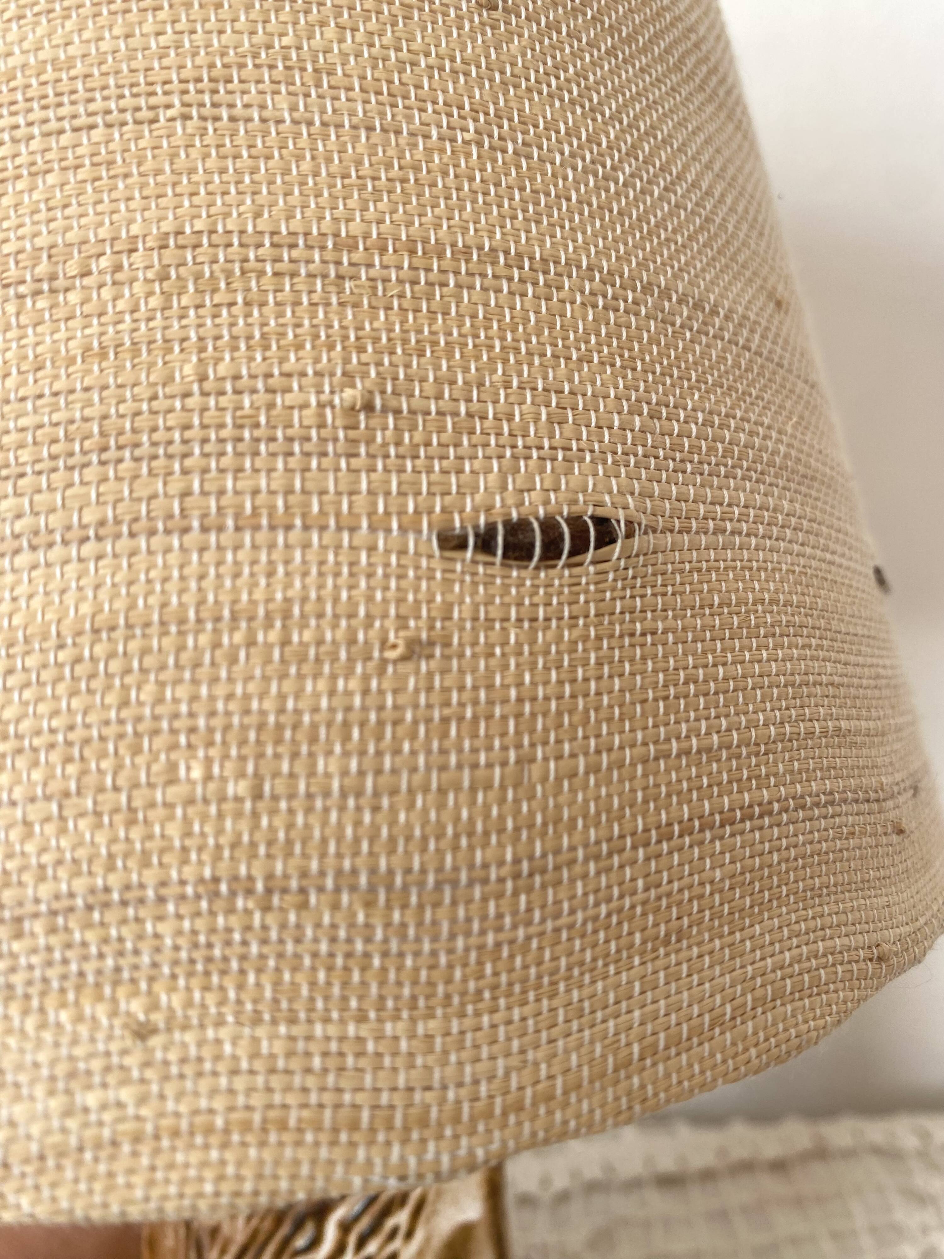 Vintage ceramic handcrafted floor lamp