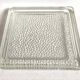 Nevada catch-all tray 1950s moulded glass Saint Gobain 20 x 20 cm