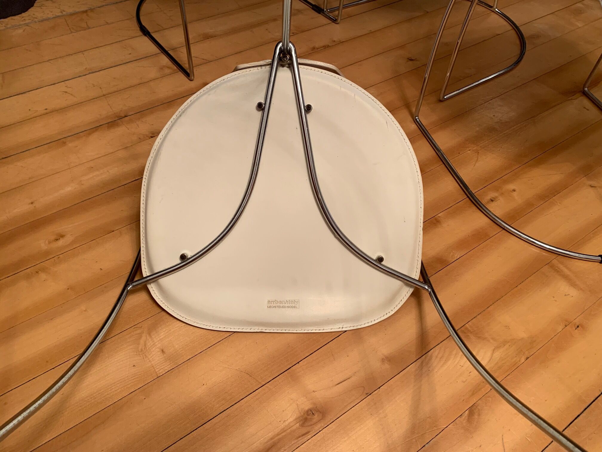 Set of four Linda chairs, Arrben, Italy, 1980s