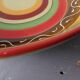 Glazed terracotta dish
