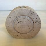 Fratelli Mannelli travertine soliflore vase