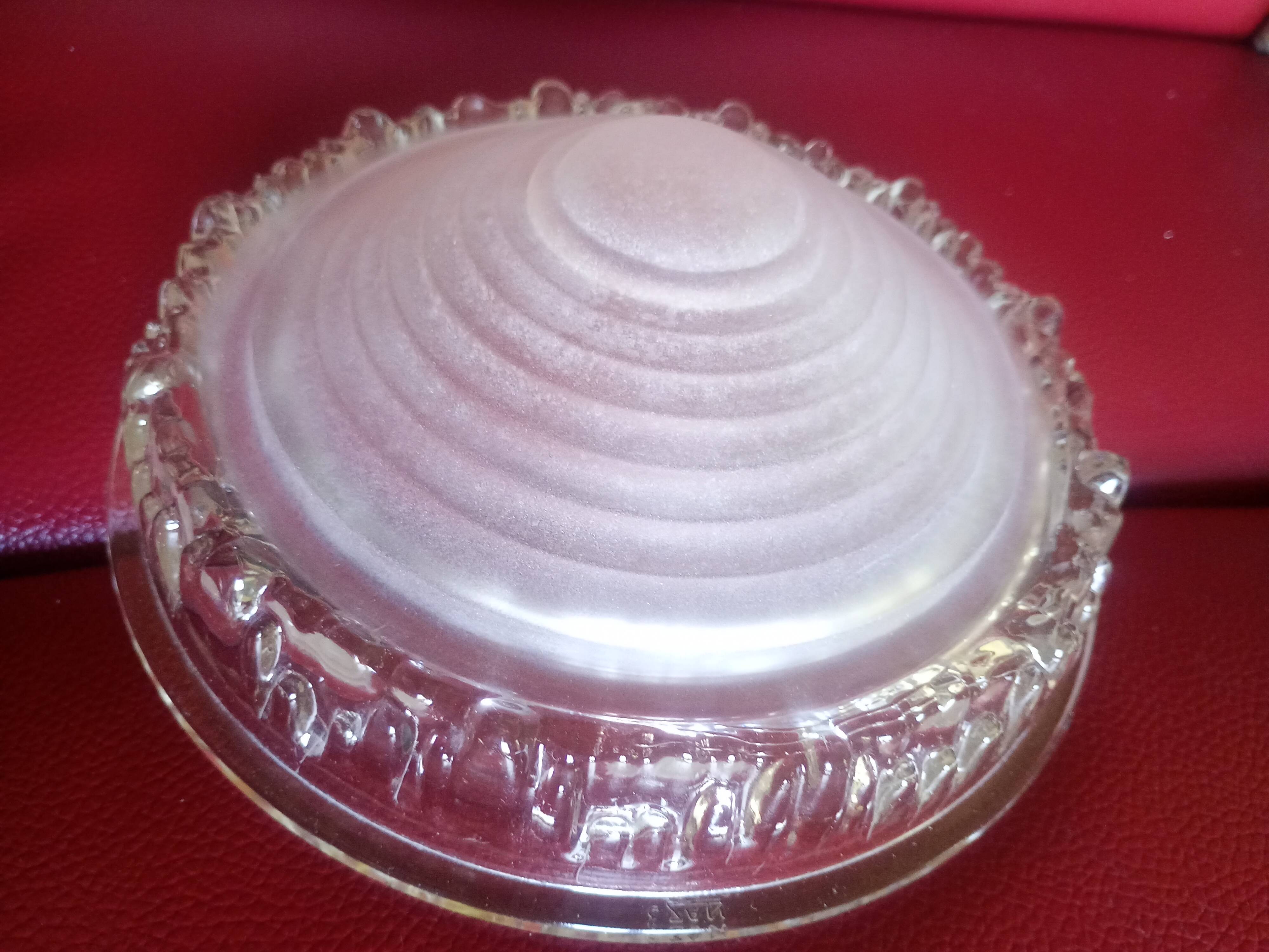 Ezan france - finishing lampshade with lustre frosted glass & colourless glaze