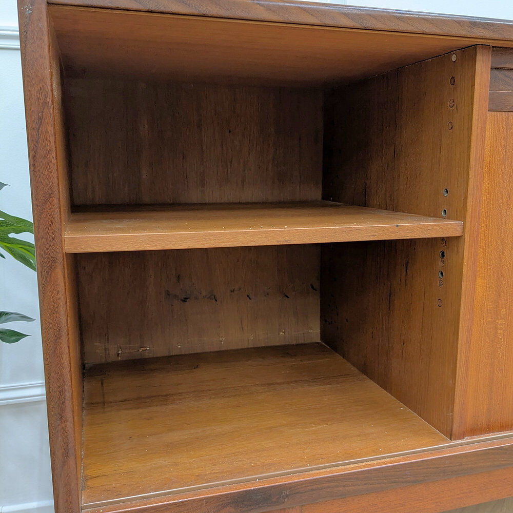 Vintage teak enfilade from the 1960s.