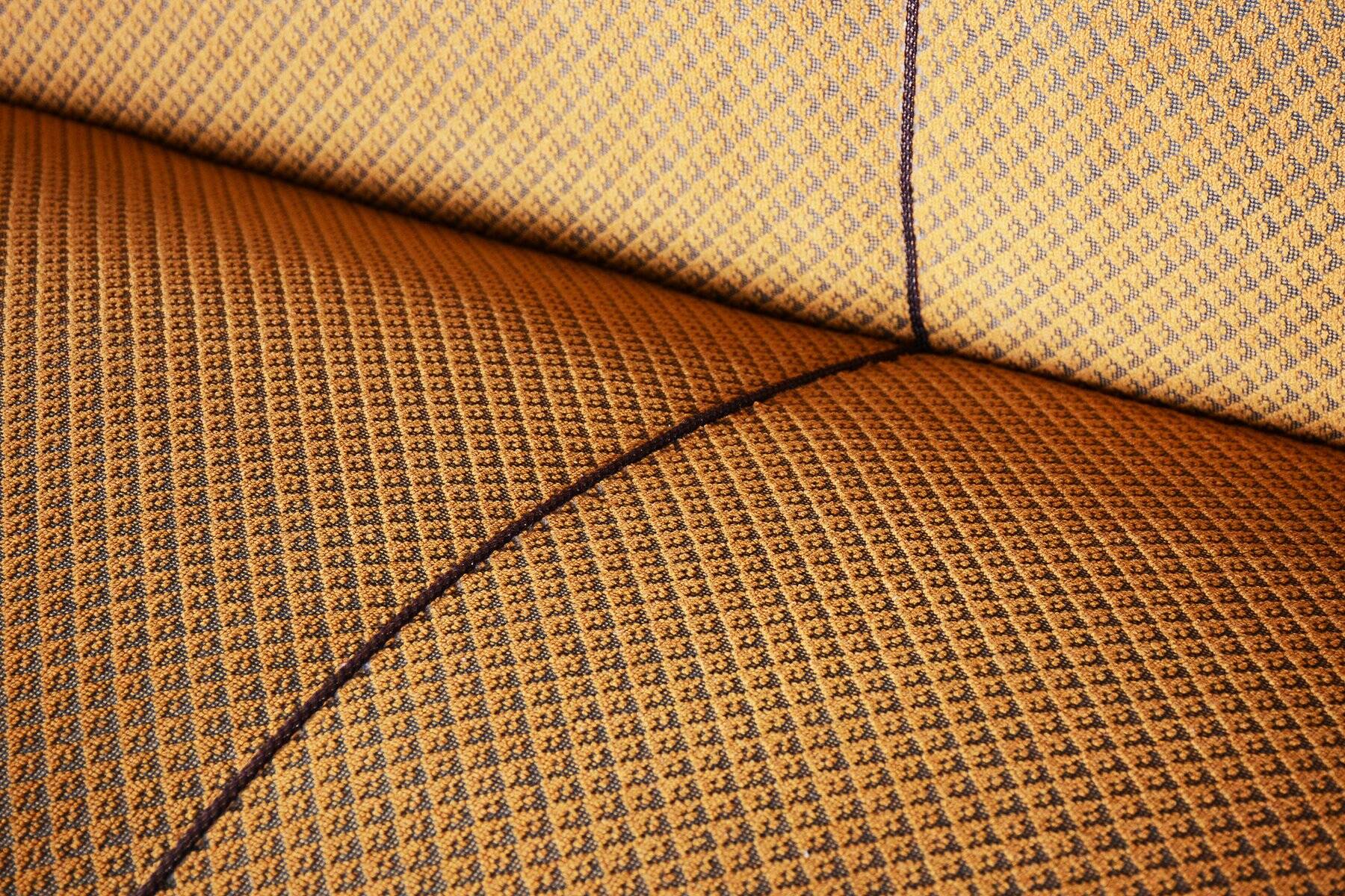 Czech Art Deco Sofas and Lounge Chairs in Beech and Oak attributed to Jindrich Halabala for Up Závody, 1930s, Set of 3