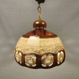 Ceramic hanging lamp, Danish from the 1970s.