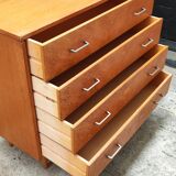 Vintage four-drawer chest of drawers circa 1960