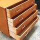 Commode quatre tiroirs vintage vers 1960