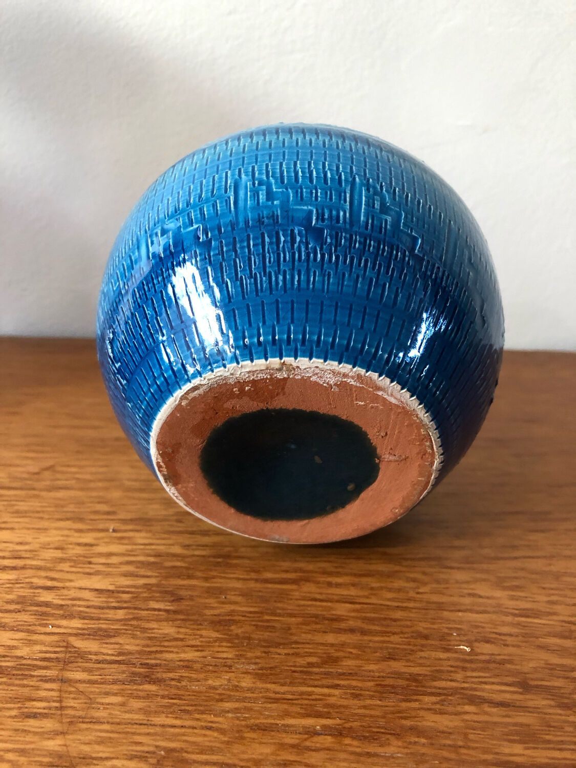 Round vase Aldo Londi Bitossi