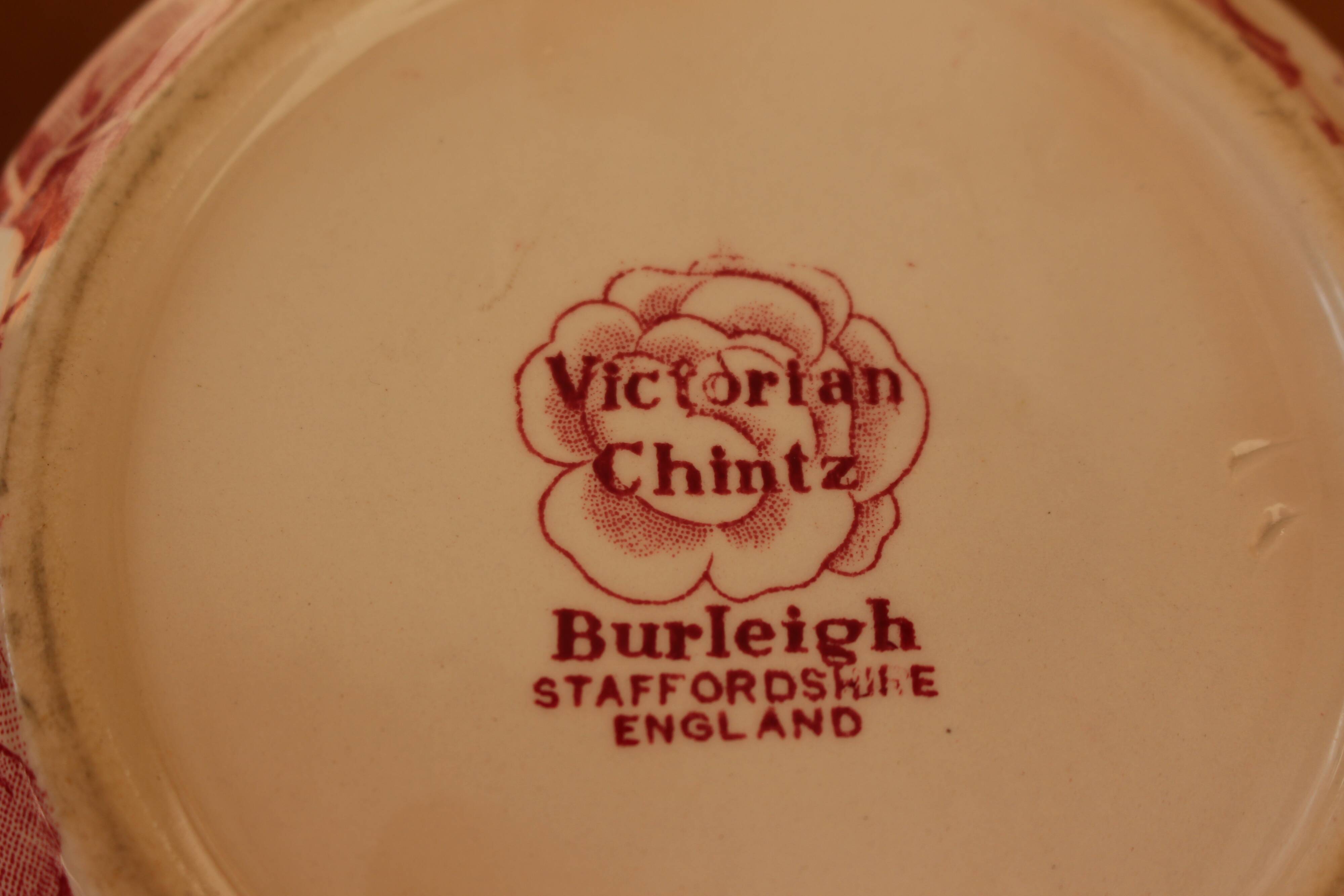 Pichet anglais fleuri