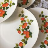 Porcelain dessert plates