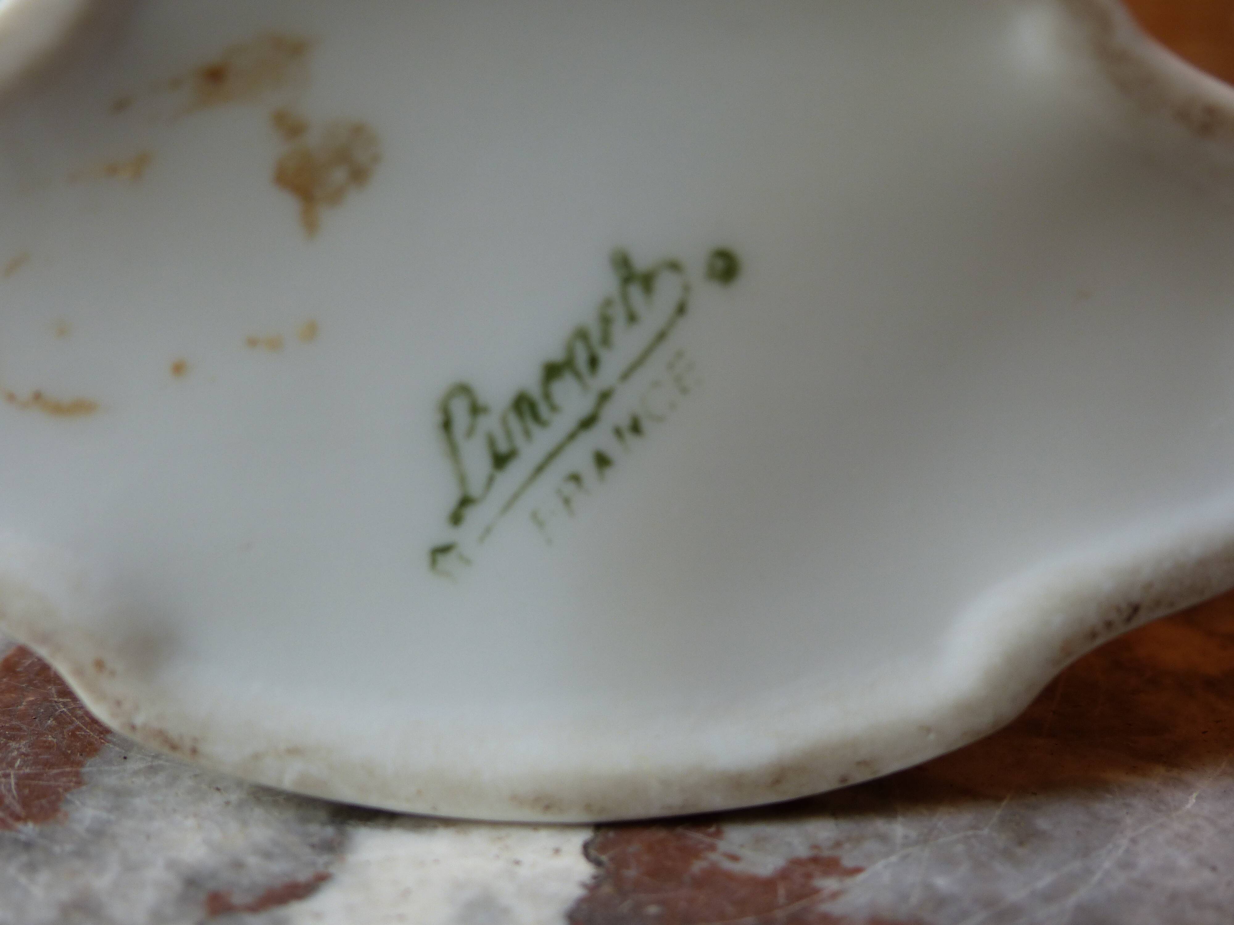 Limoges porcelain jewelry box