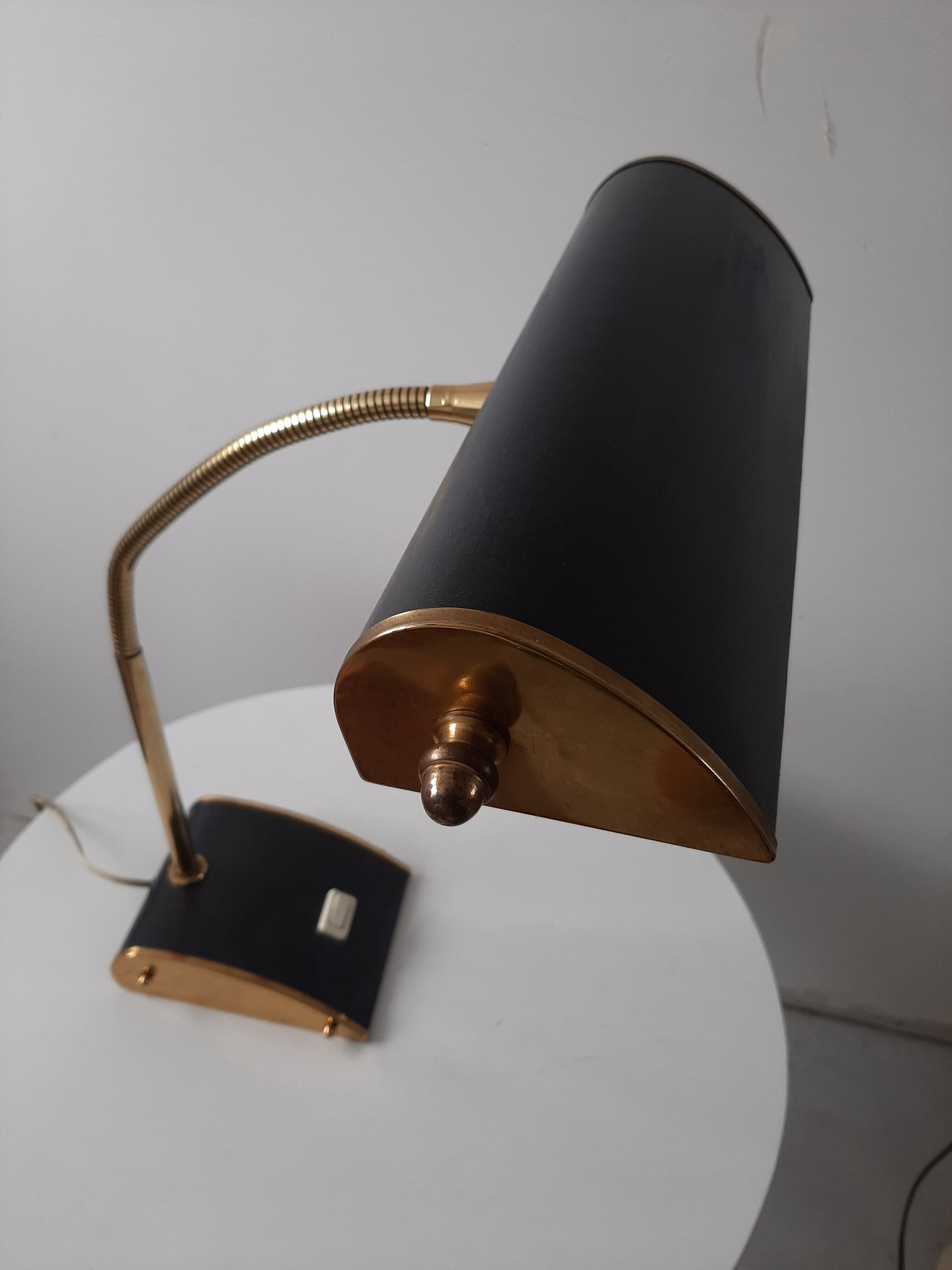 Old notary desk lamp