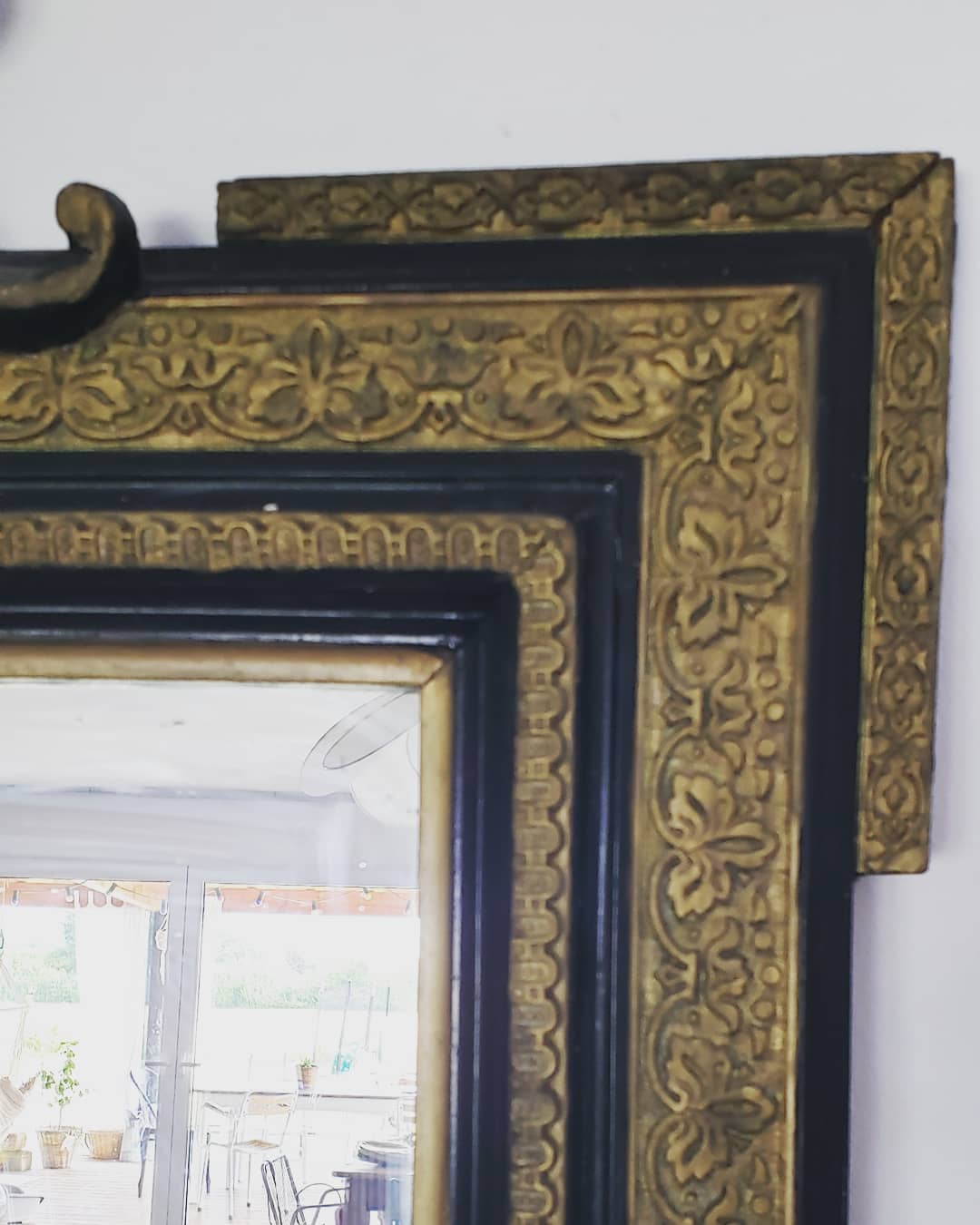 Old Napoleon style mirror