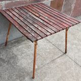 Foldable garden table 60s