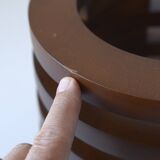 Brutalist Floor Light Mid Century Modern Vintage Mushroom Table Lamp NOS