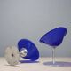 Kartell Eros chairs designed by Philippe Starck, aluminium, Italy, 1990s.