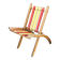 Chaise enfant pliante en bois