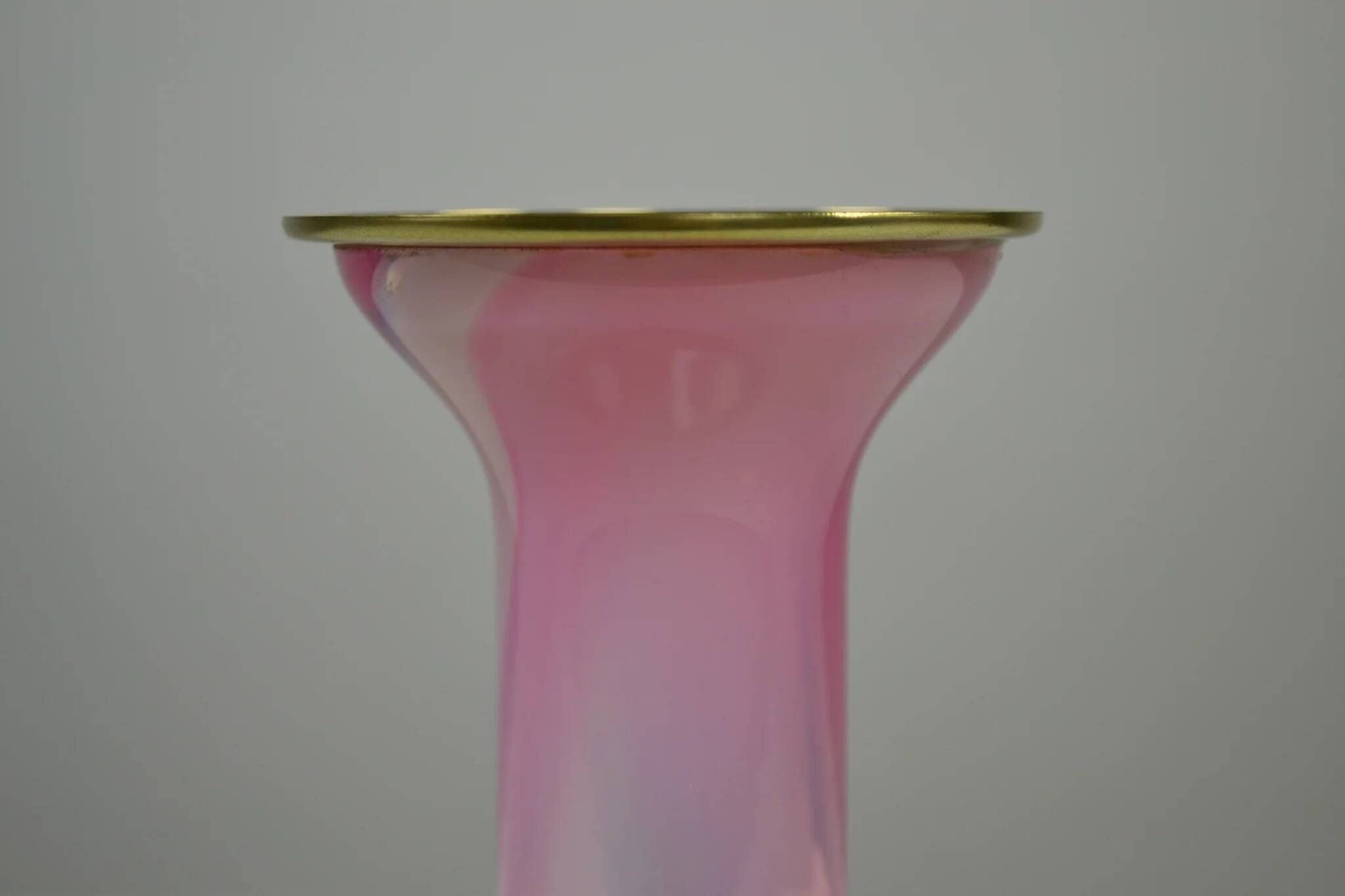 Full Lead Crystal Candle holder by Hanne Dreutler for Studio Åhus, Sweden, 1980