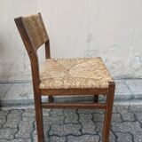 PRODUCT BHV - PASTOE chair in rosewood and straw