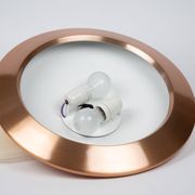 Vintage Danish pendant lamp Diskos by Jo Hammerborg, Fog and Morup, 1965