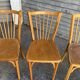 (Lot) 5 Vintage Baumann Bistro Chairs