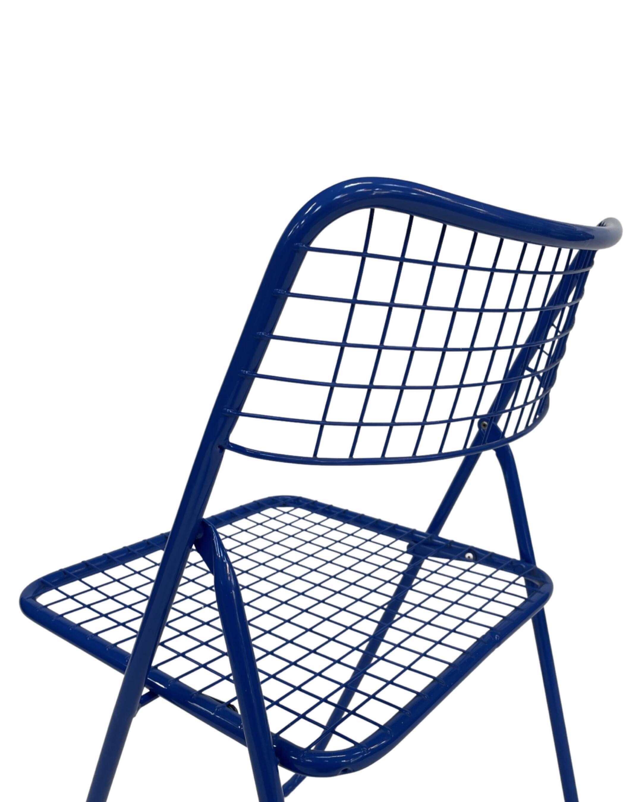 Chaise pliante vintage « Ted Net » de Niels Gammelgaard pour Ikea 1976