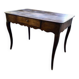 Louis XV desk (early 18th century) in drowned, pegged
