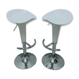 Paire de tabourets de bar vintage