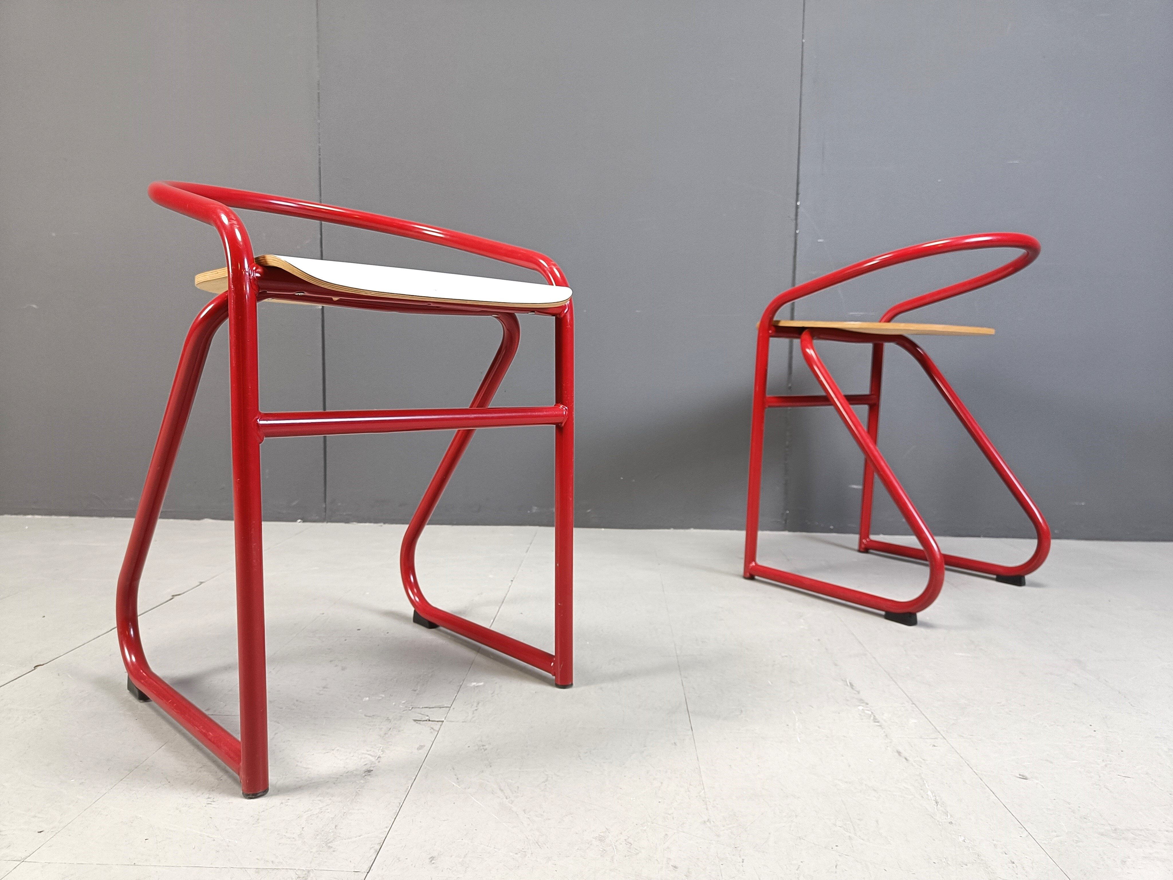 Postmodern stools by Samo, 1980s