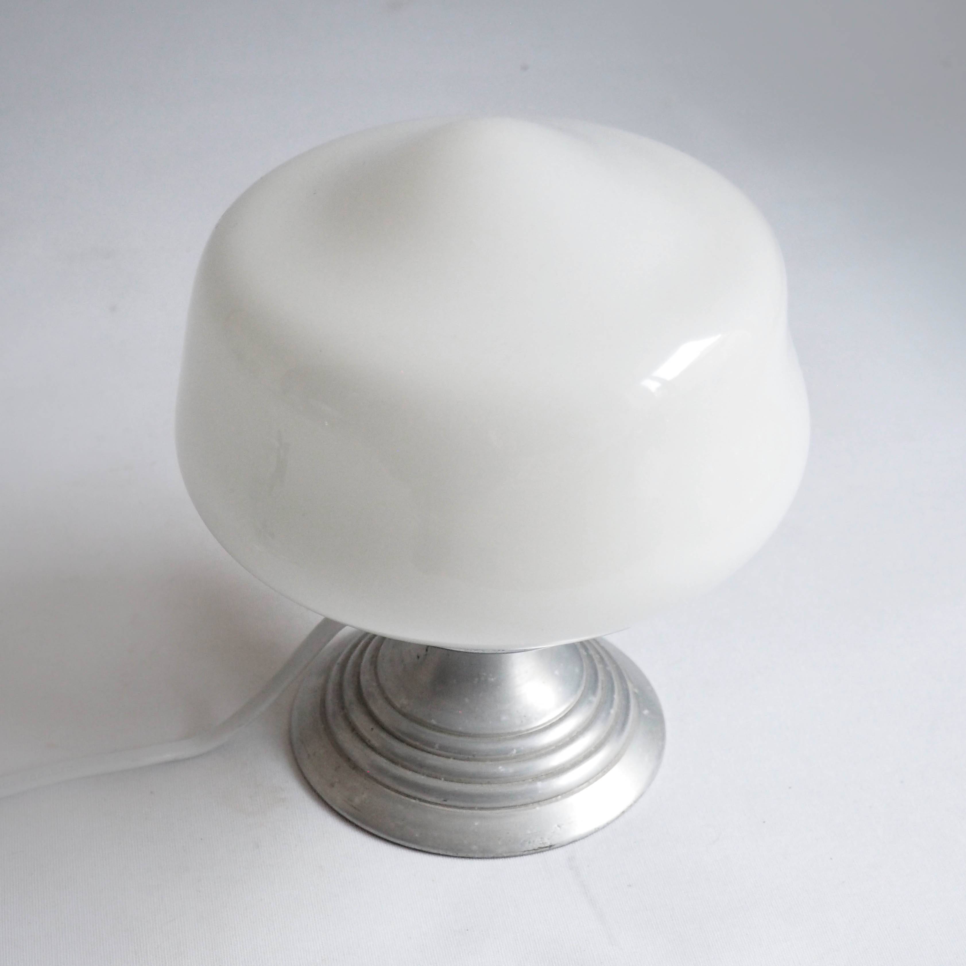 Old opaline lamp