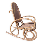 Bamboo rocking chair