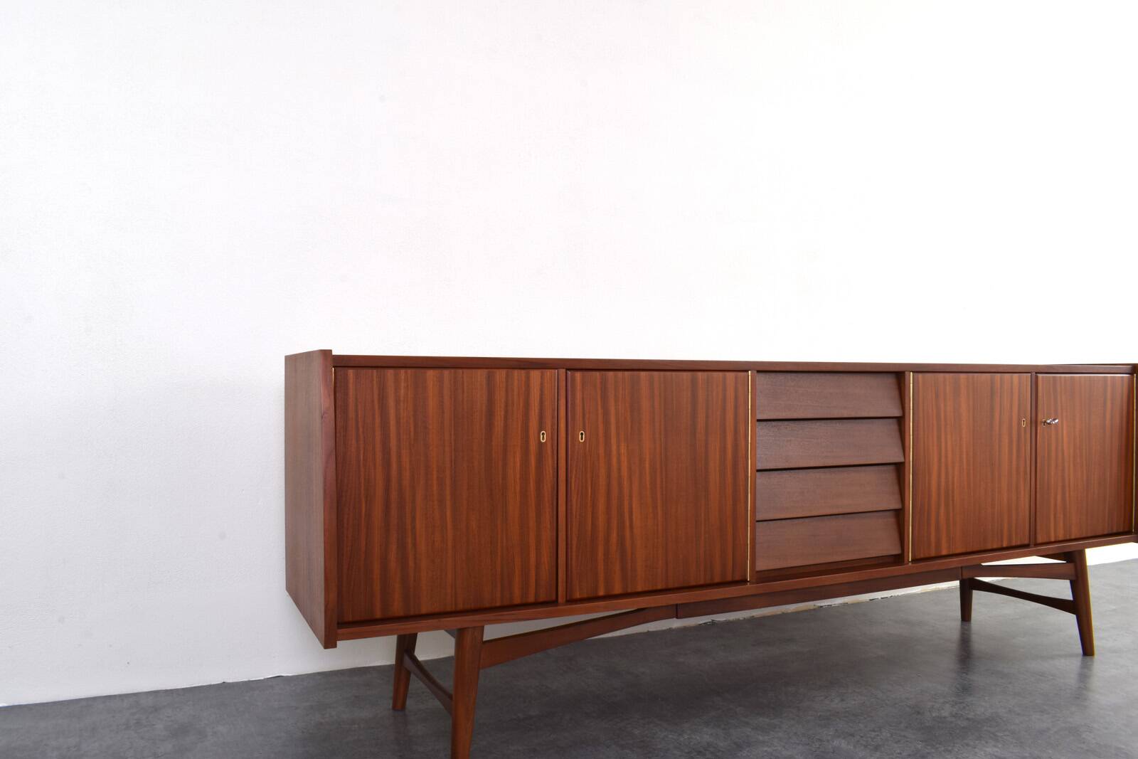 Mid-Century Danish Teak Sideboard, 1960s.