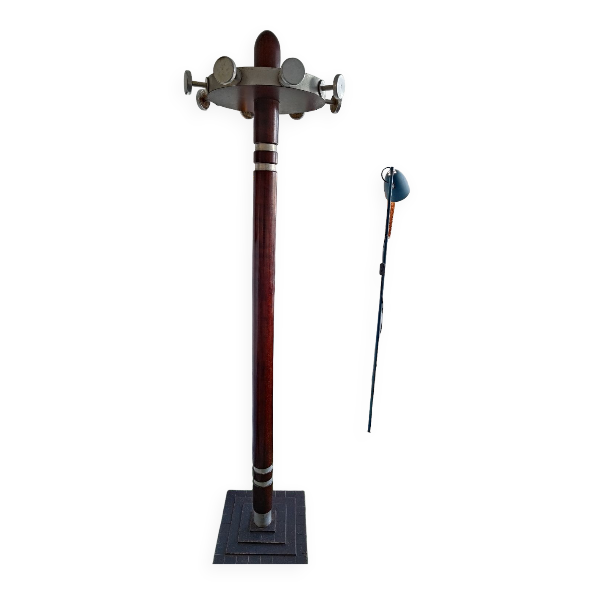 Hotel art deco coat rack