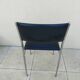 Vintage LAFARGUE chair, 1970s design, chrome.